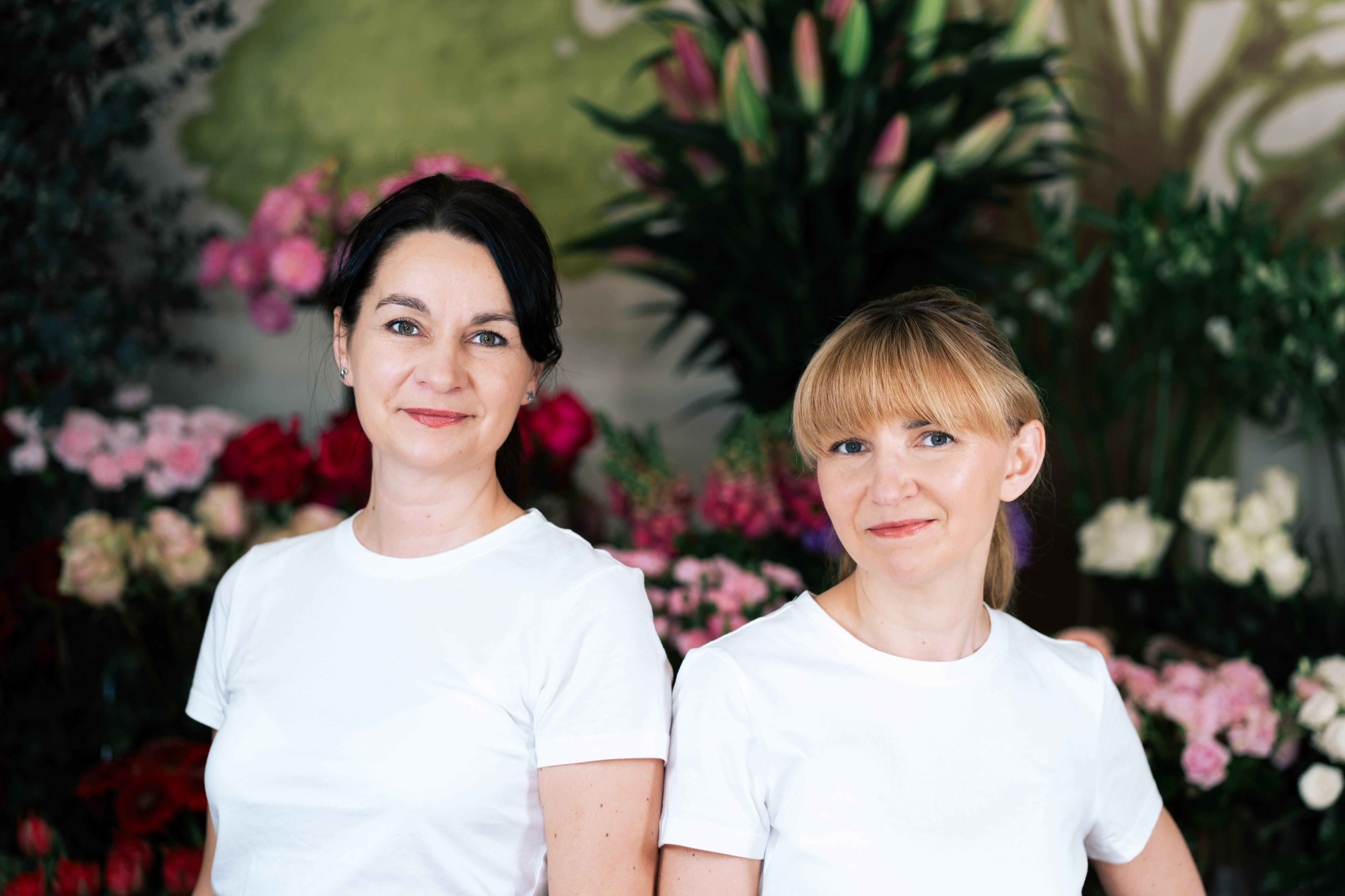 Natalia i Kasia — siostry, florystki, prowadzące Różany Domek